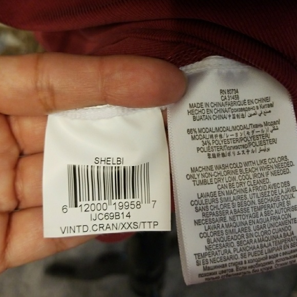 BCBG SHELBI DRESS XXS NWOT (detached tags) - Picture 5 of 6